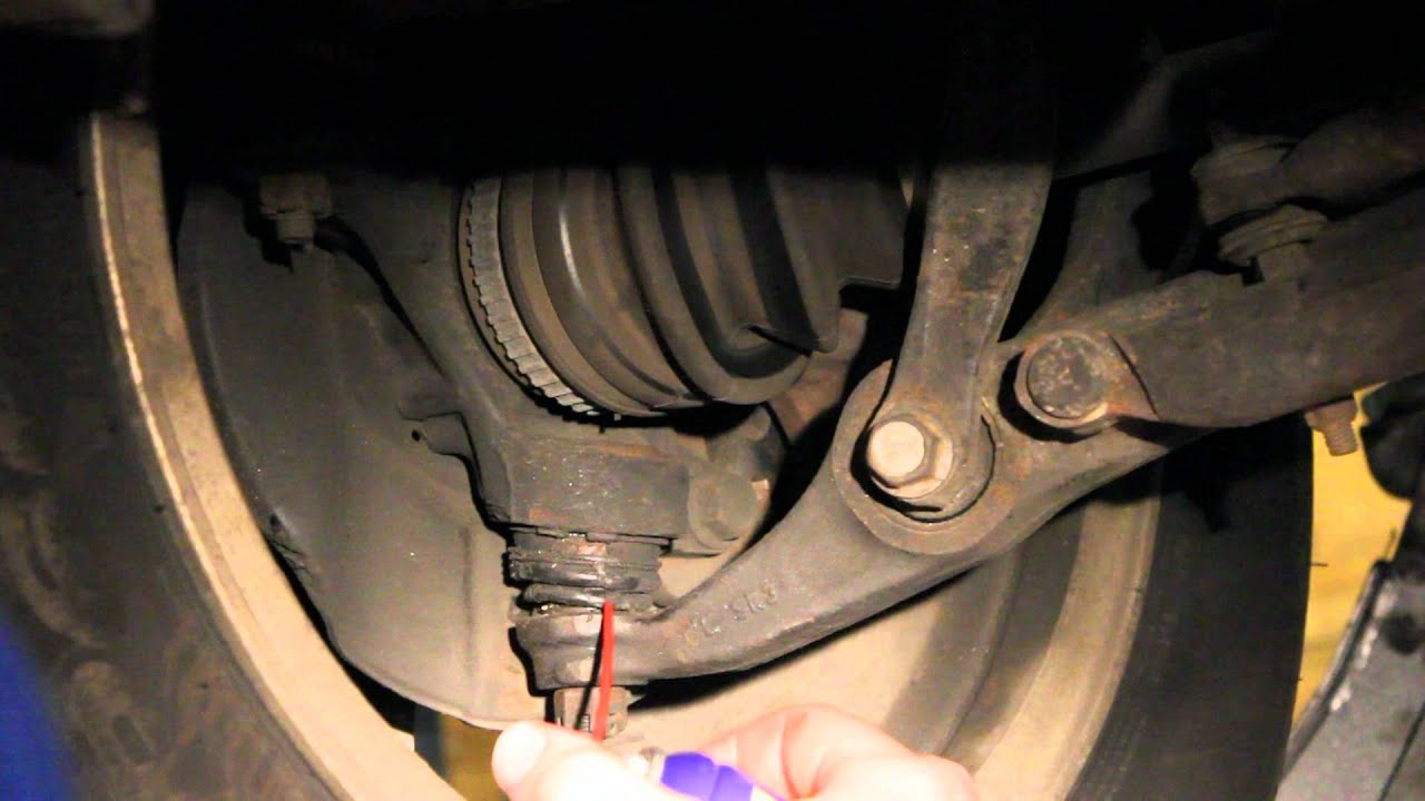 How to Silence a Squeaky Ball Joint - YouTube diagram 1995 dodge dakota frame 