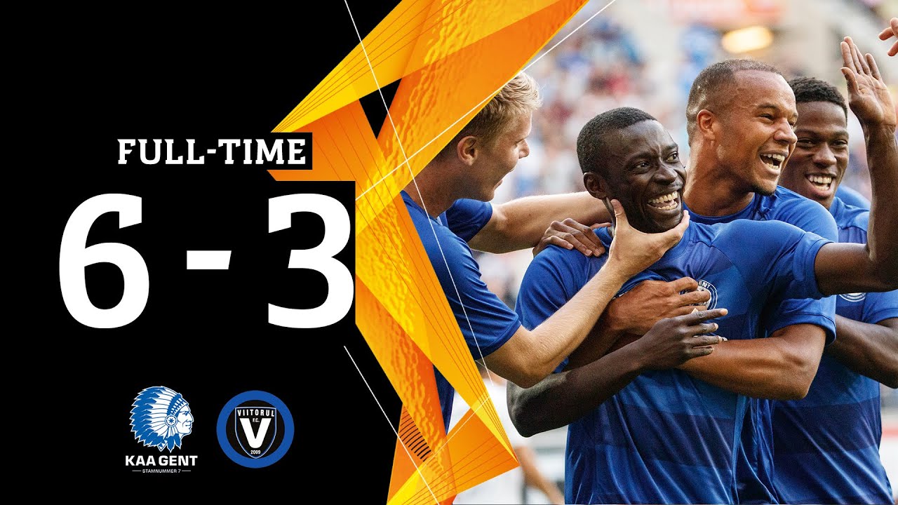 KAA Gent - FC Viitorul: 6-3