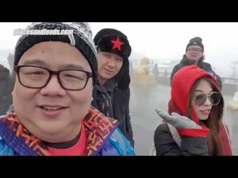 Mount Emei and Jinding Sichuan China in Winter