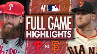Philadelphia Phillies vs San Francisco Giants - FULL GAME HIGHLIGHTS | July 7, 2025 MLB Season