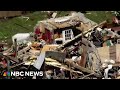 Tornadoes rip through parts of the Plains