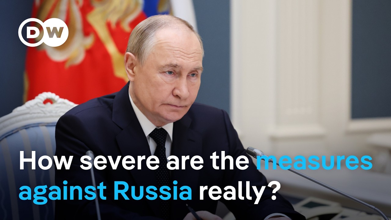 EU agrees on new sanctions against Russia, following US sanctions | DW News