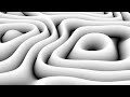 1 Hour of White Abstract Height Map Pattern Loop Animation 3D  QuietQuests[1]