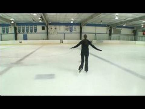 Advanced Ice Skating Jumps : The Half Flip Ice Skating Jump - YouTube