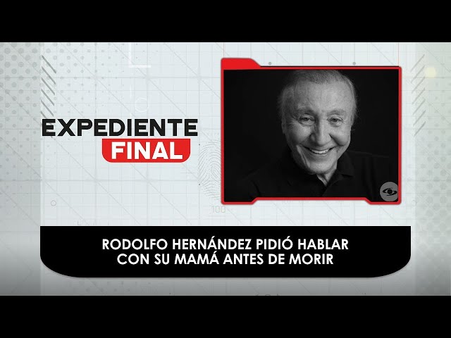 Rodolfo Hernández anunció su muerte en una audiencia donde defendía su inocencia | Expediente Final