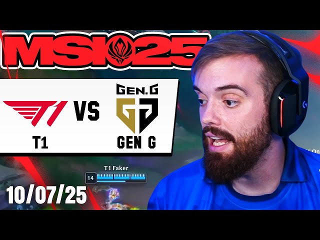 MSI 2025 - T1 vs GENG - EL MEJOR PARTIDO DEL MUNDO - CINE ABSOLUTO