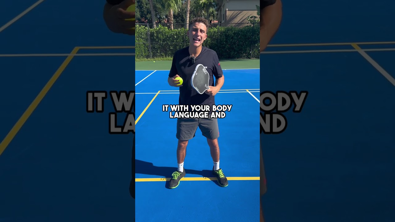 The Most Deceptive Pickleball Shot! #pickleball #pickleballtips