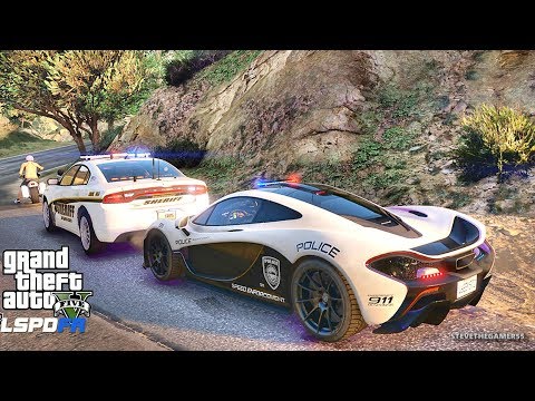 GTA 5 MOD LSPDFR 646 - SUPERCARS !! (GTA 5 REAL LIFE PC MOD)