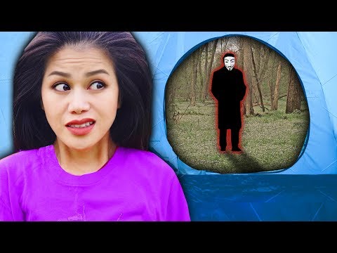 TRAPPED in PROJECT ZORGO ABANDONED CAMPING TENT for 24 HOURS at 3AM (New Clues about Missing Tesla)