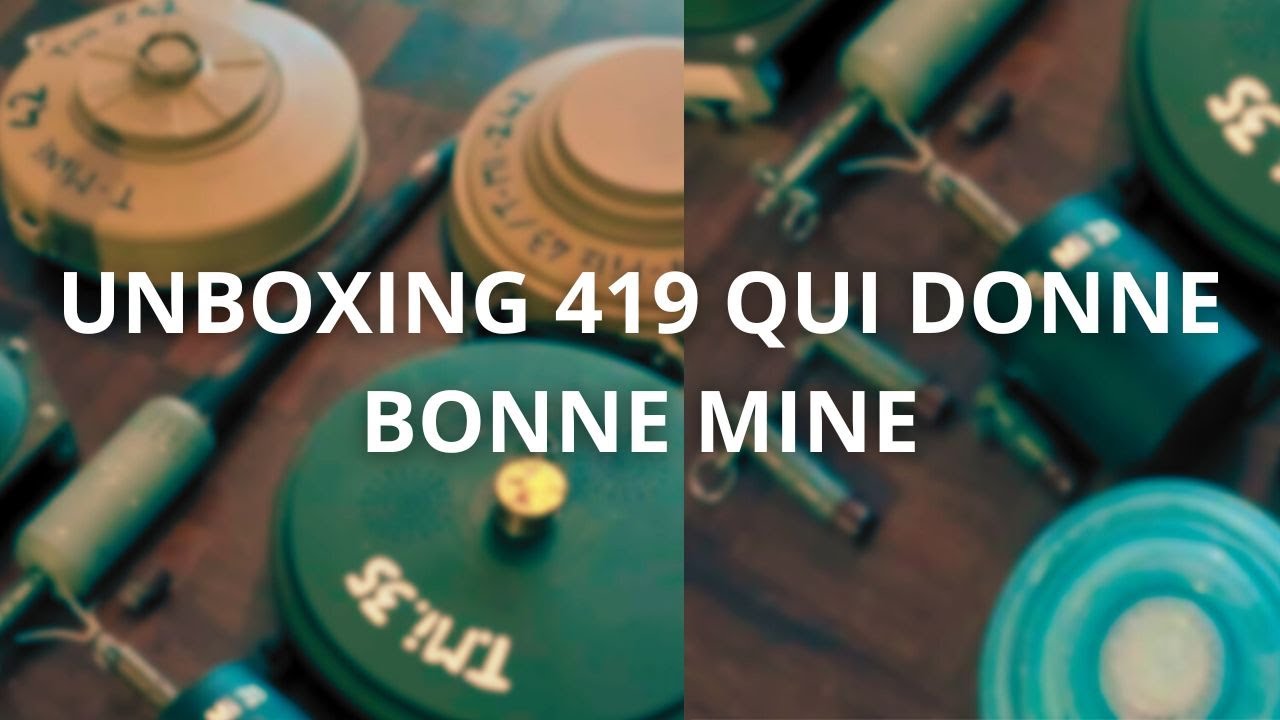 📦 Unboxing MINESQUE de 419LAB - Tellerminen, Glassmine, Stockmine