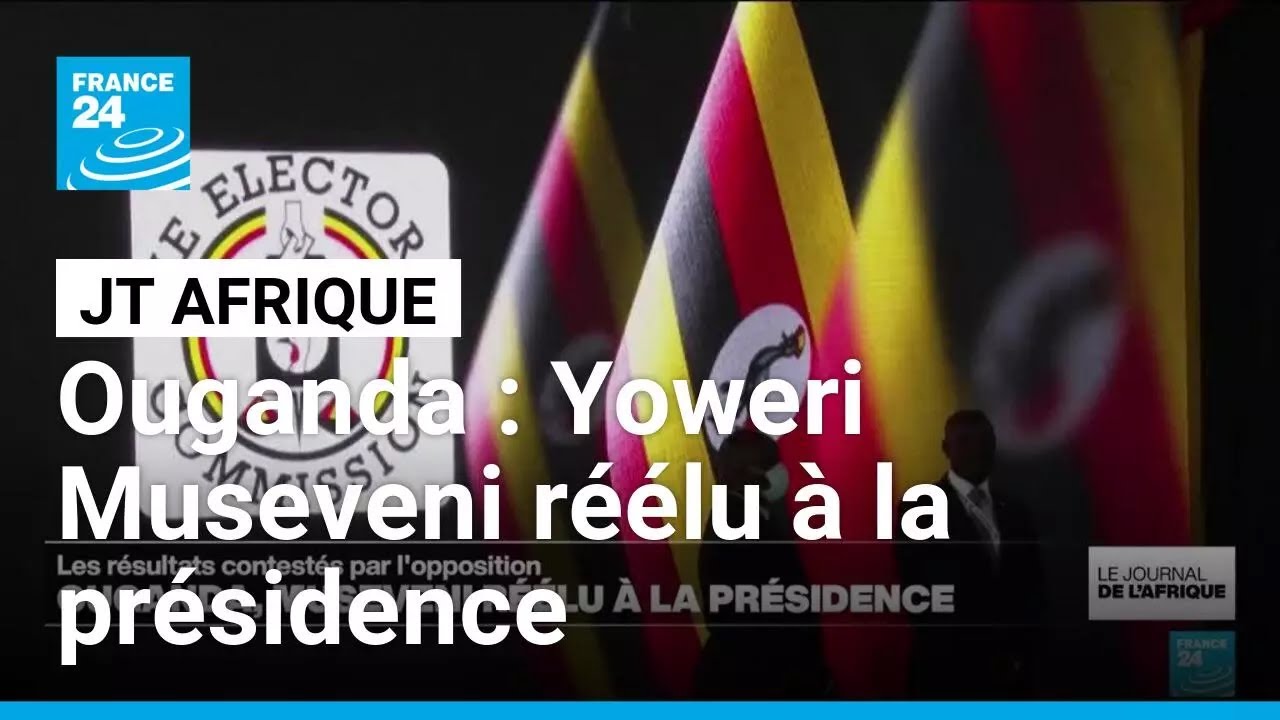 Yoweri Museveni réélu à la présidence en Ouganda, l'opposition conteste les résultats