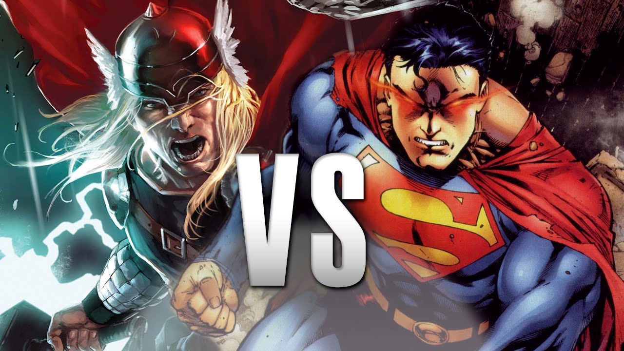 Superman Vs Thor Epic Battle Youtube 