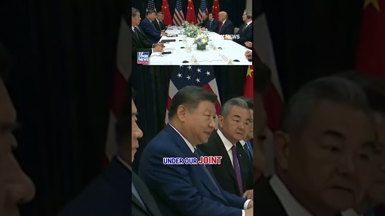 Xi tells Trump: We don't always see 'eye to eye' #shorts #foxnews #trump #politics