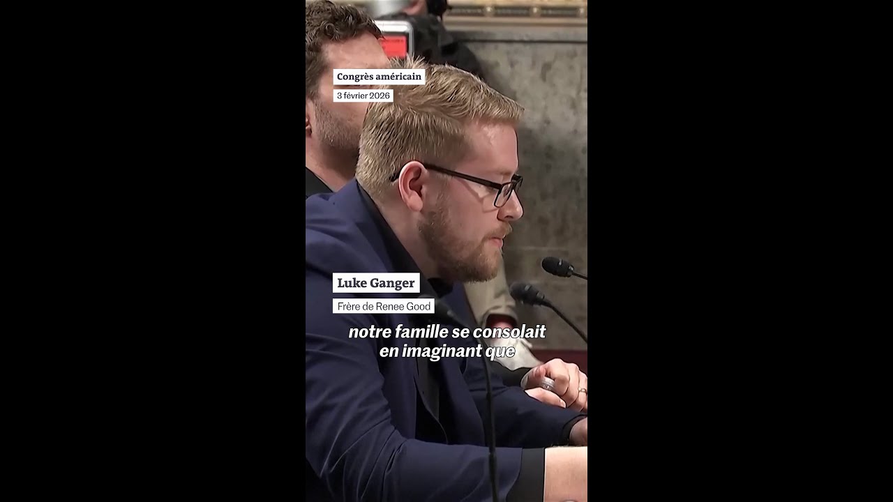 La prise de parole des frères de Renee Good, tuée par l'ICE à Minneapolis