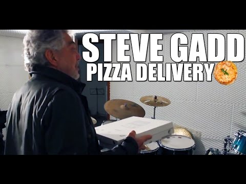 Steve Gadd delivering a special Pizza at | The DrumHouse