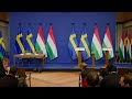 NATO-NORDICS/SWEDEN-HUNGARY | Swedish PM Ulf Kristersson and Hungarian PM Viktor Orban Live | News9