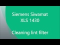 Siemens Siwamat XLS 1430 Cleaning FIlter