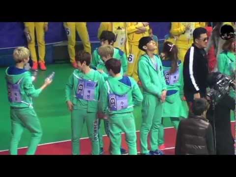 130128 exo 아육대 꽁냥꽁냥 모음