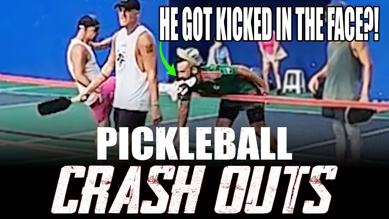 Insane Pickleball CRASH OUTS