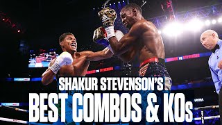 Shakur Stevensons Best Combinations and Knockouts | FIGHT HIGHLIGHTS