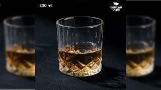 Pratinjau video produk One Two Cups Gelas Whisky Crystal Classic Rock Glass 200ml - NRB14