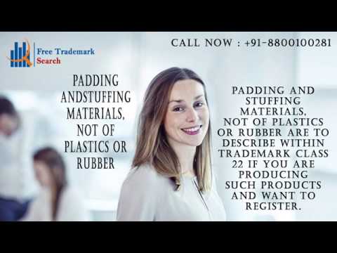 Trademark Class 22 | Cordage and Fibers - YouTube