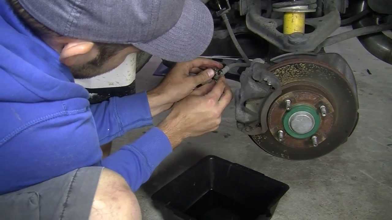 How to Install Braided Brake Lines - YouTube