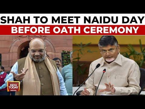 Amit Shah to Meet Chandrababu Naidu Ahead of His Oath as Andhra CM on June 12