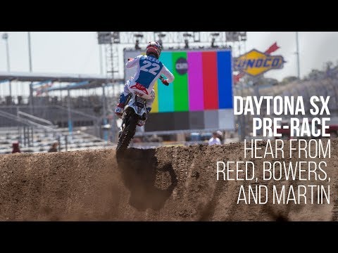 2018 Daytona Pre-Race: Chad Reed, Tyler Bowers, and Jeremy Martin