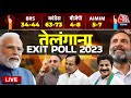 Telangana Election Exit Poll 2023: तेलंगाना चुनाव पर देखिए सबसे सटीक एग्जिट पोल | BRS | Congress
