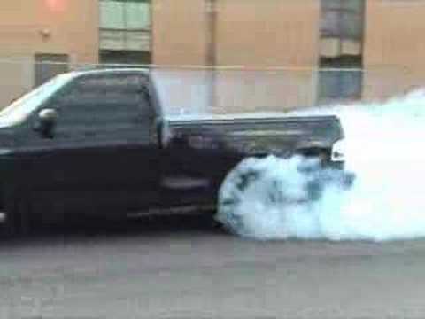 Ford lightning burnout video #5