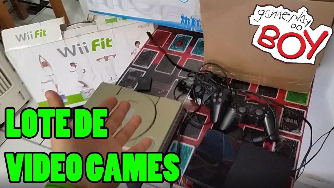 COMPREI UM LOTE DE VIDEO GAMES - Gameplay do Boy