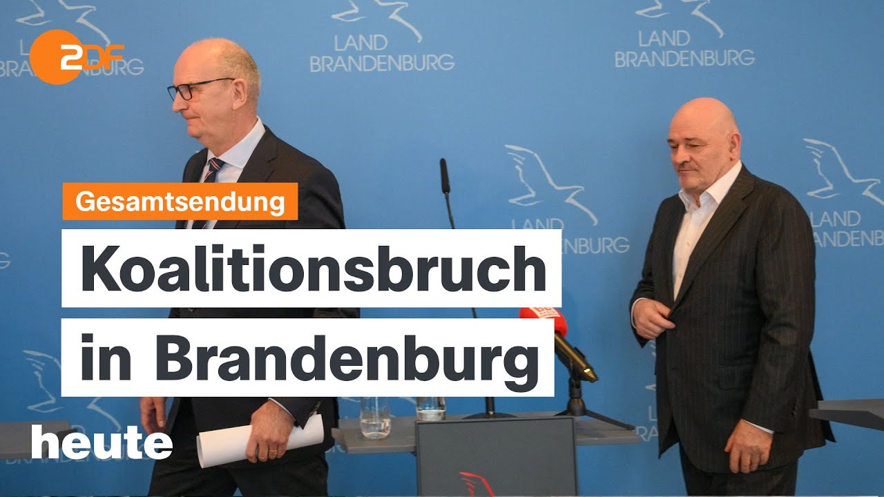 heute 19:00 Uhr vom 06.01.2026 Brandenburg-Koalition, Venezuela-Öl, Ukraine-Gespräche