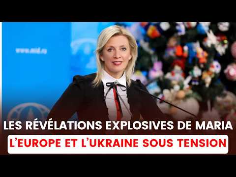 URGENT: ZAKHAROVA EXPOSE DES VÉRITÉS CINGLANTES SUR L’UKRAINE, L’EUROPE ET LES AMBITIONS NUCLÉAIRES