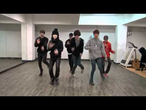 Teen Top - Crazy mirrored Dance Practice