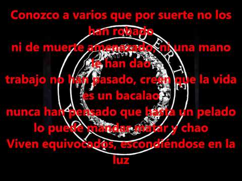 Canserbero en el valle de las sombras(LETRA)