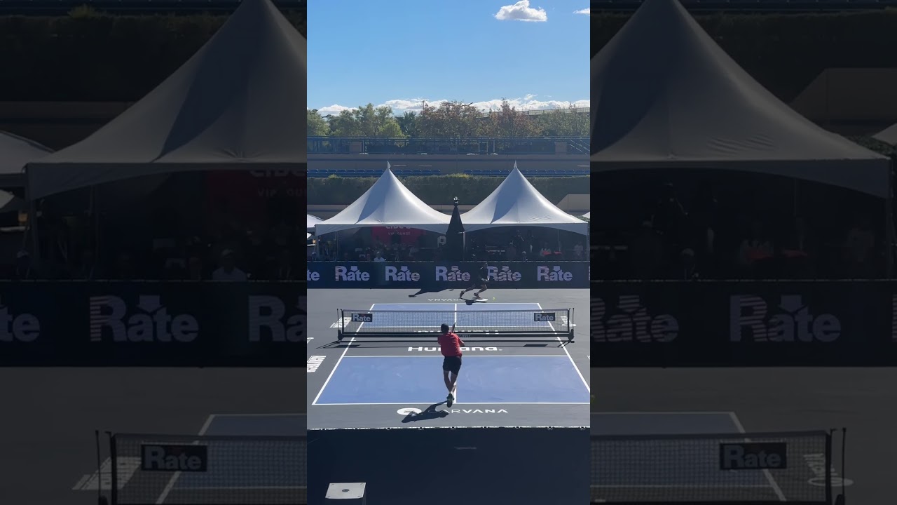 What a SHOT from Jaume Martinez Vich! This guy makes pickleball fun 👏