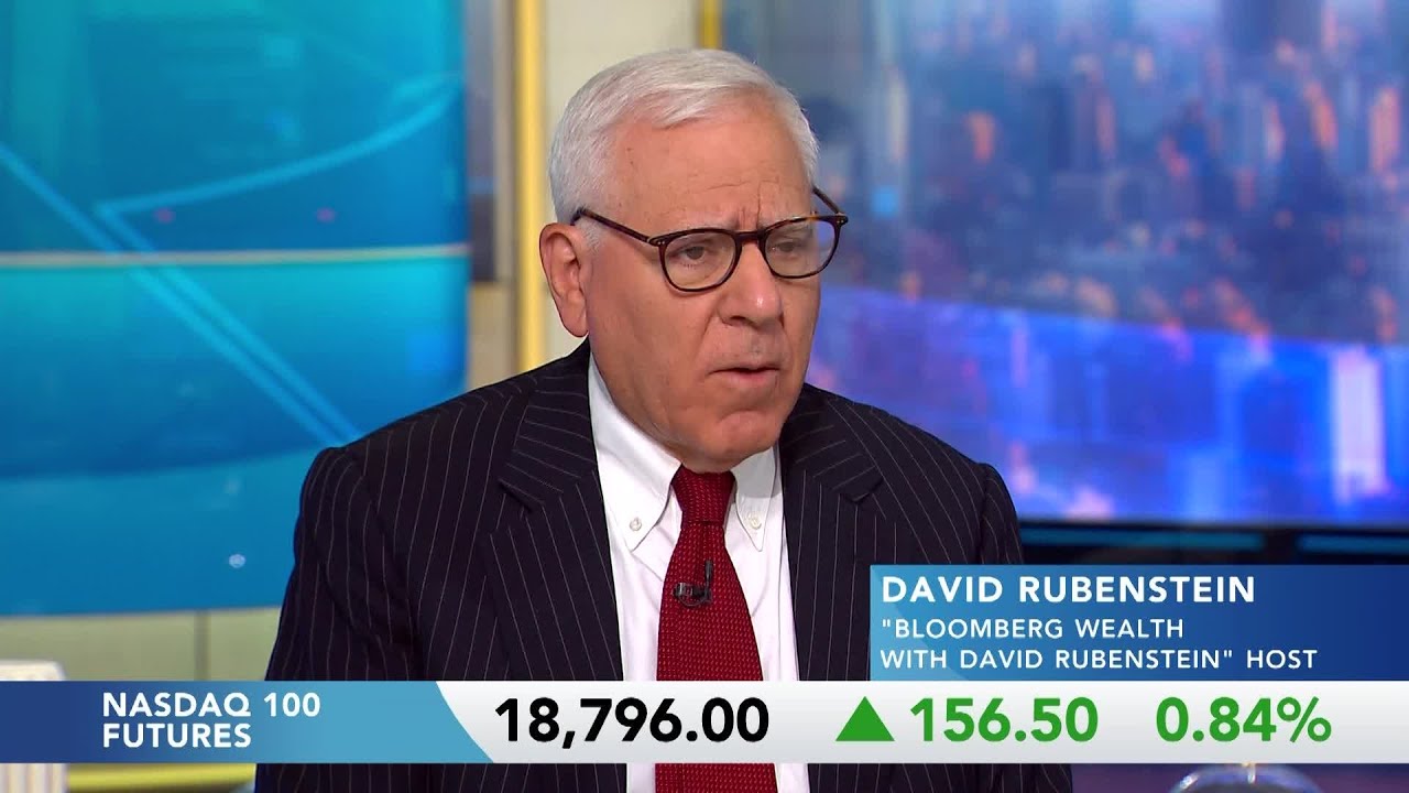 Carlyle's Rubenstein Doesn't Expect a US Recession