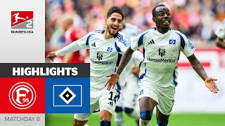 HSV Beats League Leaders | Fortuna Düsseldorf — Hamburger SV 0-3 | Highlights | MD 8 — Bundesliga 2