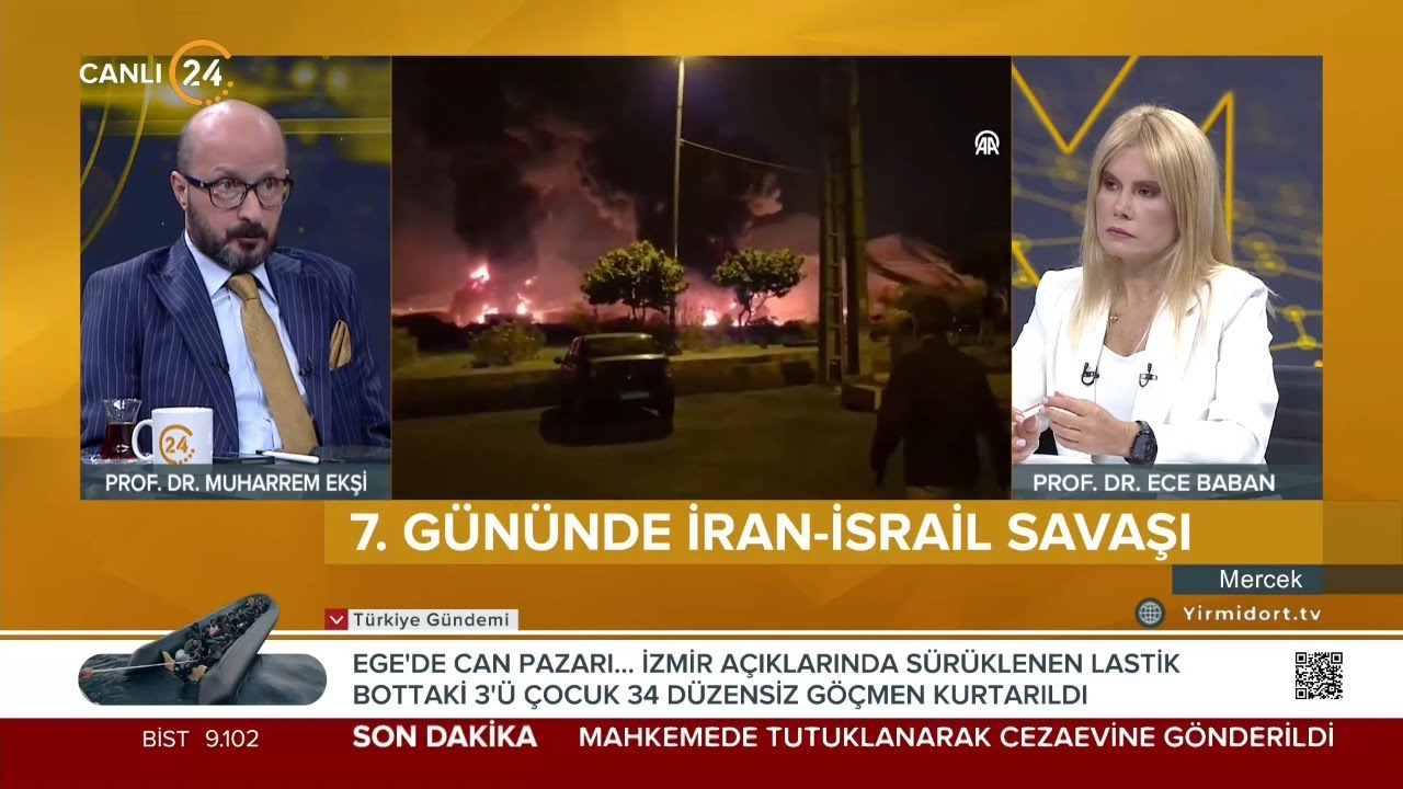 Ece Baban ile “Mercek” – ABD, İran-İsrail Savaşına Müdahil Olacak Mı? - 19 06 2025