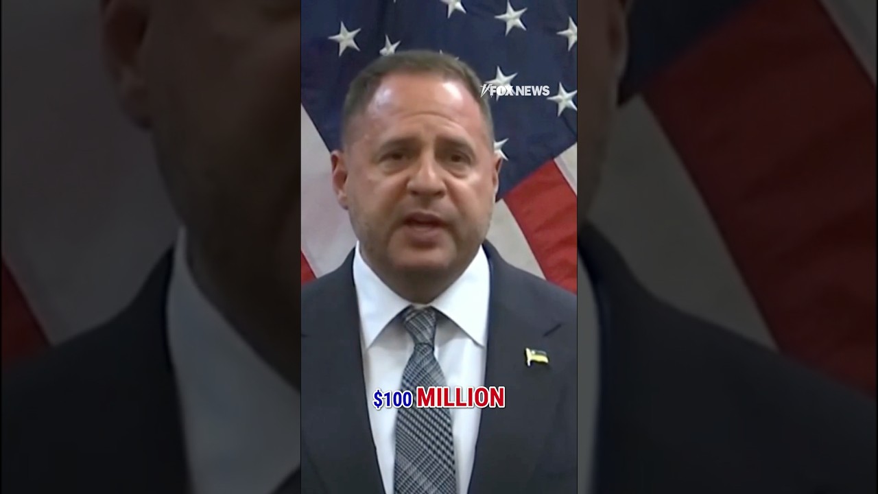 $100M corruption scandal ROCKS Ukraine, top aide abruptly resigns #shorts #foxnews #ukraine