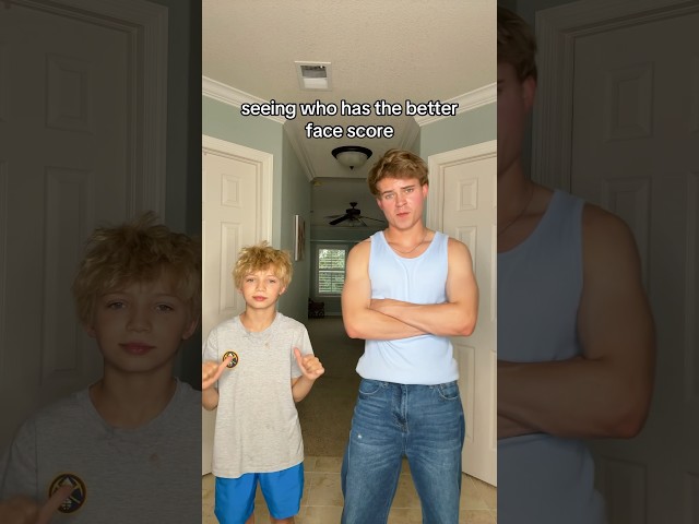 Who has the better face?