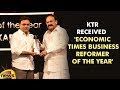 KTR receives prestigious 'Economic Times Business Reformer' of the Year