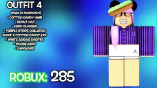 10 Awesome Roblox Outfits Giveaway Winner Xemika