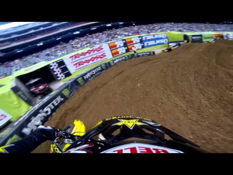GoPro HD: Davi Millsaps Practice 2013 Monster Energy Supercross from Houston 