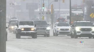 Winter storm creates dangerous driving conditions around Saskatchewan