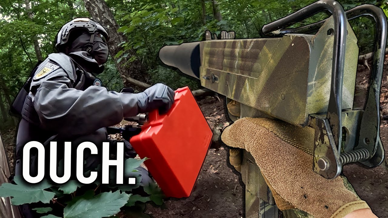 2,100rpm MAC10 causes PAIN at the game...