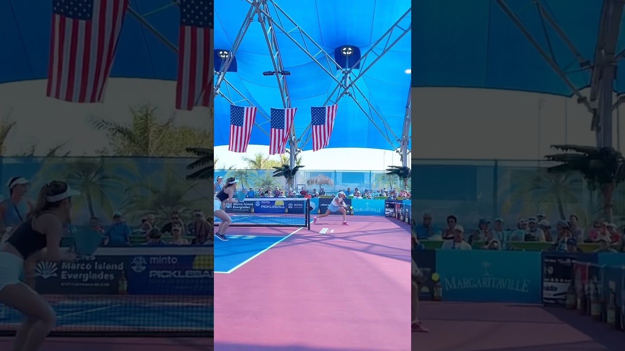 Pickleball as American as apple pie 🍎