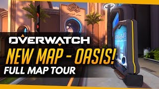 Overwatch - Nuova mappa Oasis - Tour completo