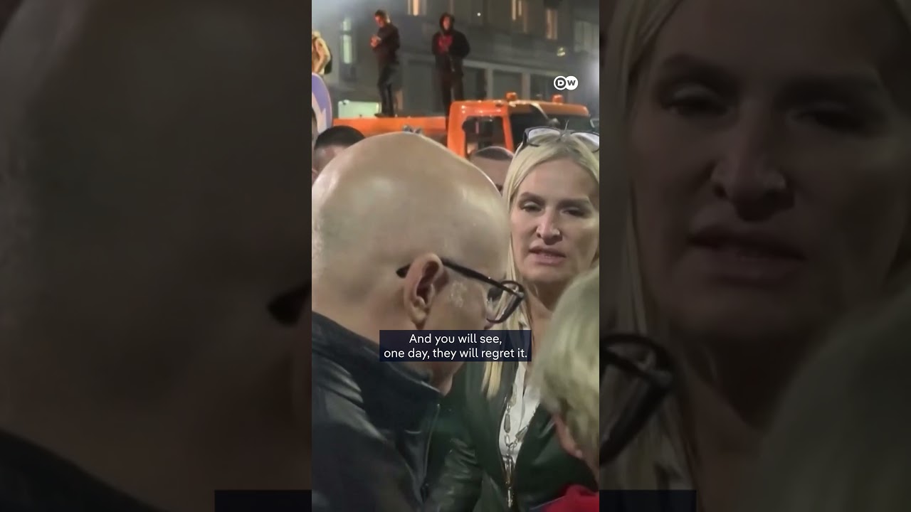 Serbia's largest pro-government rally of the year | DW News